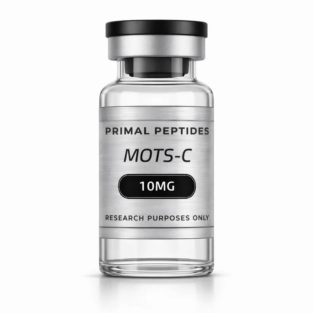 MOTS-c vial · in-vitro research reference material